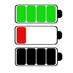 Illustration of a battery