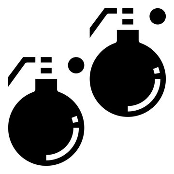black grenades graphic design clip art preview
