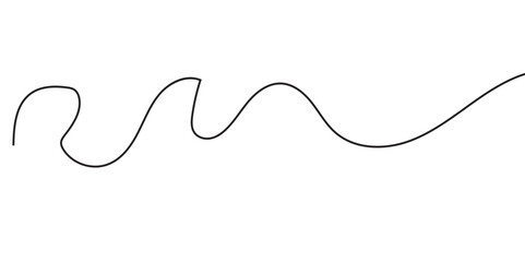 Abstract wavy curved lines on white background. Abstract seamless pattern with lines background.