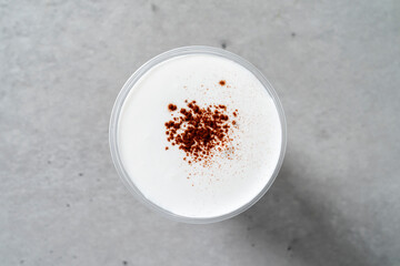 Mugwort Cream Latte, Cafe, Mugwort Cream, Cream, Dalgona, Chocolate, Spaener, Coffee, Ice