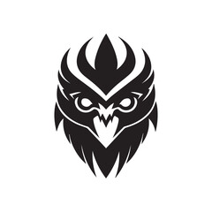 Eagle Logo vector, Eagle Illustration, Eagle mascot logo, Vector logo design