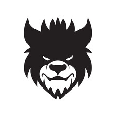 Bear logo, Wild bear logo, mascot logo, mascot illustration, vector bear logo