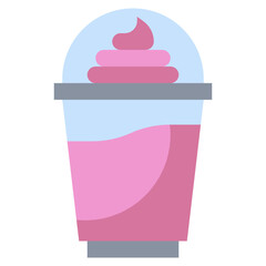 SMOOTHIE line icon,linear,outline,graphic,illustration
