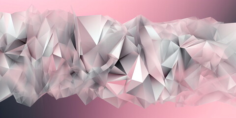 Abstrakter Polygon Hintergrund - mit KI erstellt