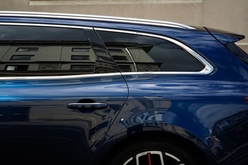 side window vehicle mock-up