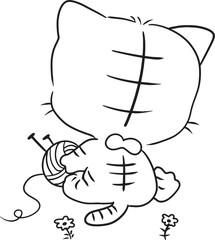 bear cartoon doodle kawaii anime coloring page cute illustration drawing clip art character chibi manga comic