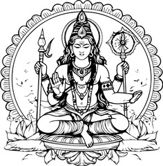Hindu god shiva mahakaal images