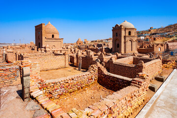 Mizdahkan Necropolis near Nukus city, Uzbekistan