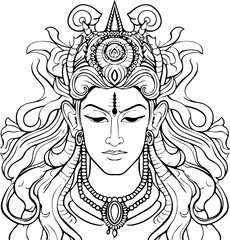 Hindu god shiva mahakaal images