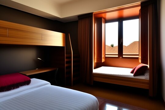 interior of a bedroom