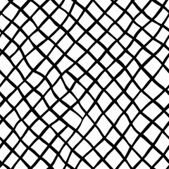 Ripple Mesh: Immerse Yourself in a Seamless Pattern of Wavy Cages AI-generated