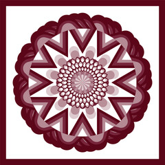 spiritual symbol frame