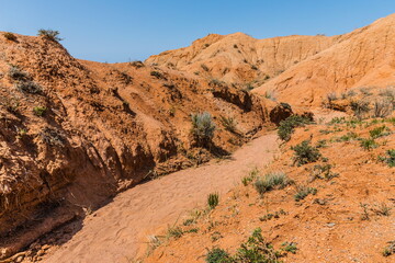 Skazka (Fairytale) Canyon - the most unusual and picturesque gorge on the southern shore of...