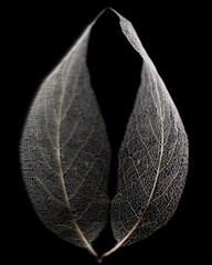 "tango dancers" "white natural magnolia macro leaf with own reflection" "magnolia skeletal macro leaf looking in to the mirror as it is ready to dance tango in cozy darkness"