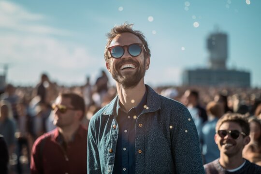 concert of the Norwegian singer Heydar Aliyev at the Traenafestival, music festival taking place on the small island of Traena