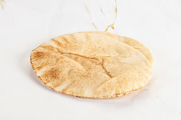 Traditional eastern round pita bread