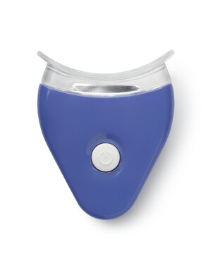 Top view of electric LED dental teeth whitener