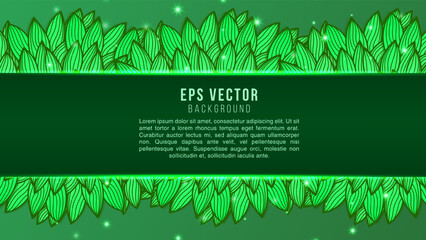 Green doodle decorative floral design frame with space for text in center. Black and white image in adult colouring books style