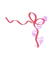 Ribbon flower