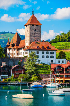 Schloss Spiez Castle in Switzerland