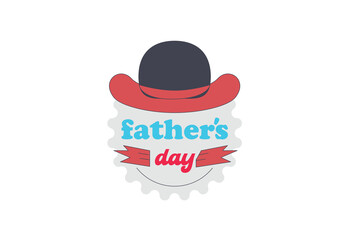 Fathers day typography t shirt design