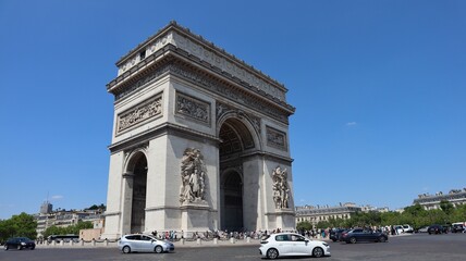 Fototapeta premium Arc de Triomphe Paris France europe