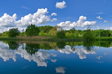 lake and sky