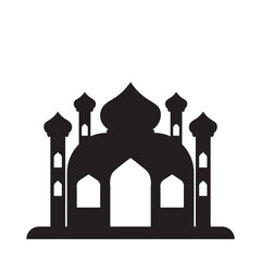 Mosque Silhouette Vector