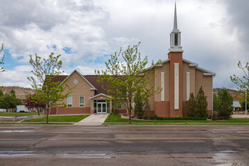 Church of Latter Day saints in Cannonville Utah.