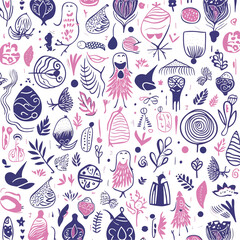 Harmonious Maternal Bliss Vector Patterns
