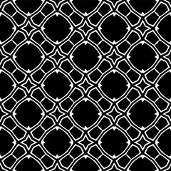 Seamless repeating pattern.  Black and white pattern for web page, textures, card, poster, fabric, textile.
