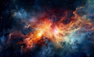 Obraz na płótnie Canvas Cosmic Nebula