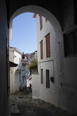 Fototapeta premium Gasse in Griechenland