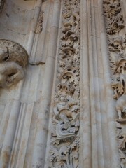 ASTRONAUTA EN LA FACHADA DE LA CATEDRAL DE SALAMANCA, CIUDAD PATRIMONIO DE LA HUMANIDAD, ESPAÑA © ANTONIO AYUSO