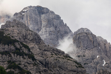 Obraz premium Cloudy day in Val Dogna