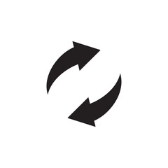 refresh icon symbol sign vector