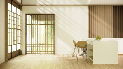 Kitchen room japanese style.