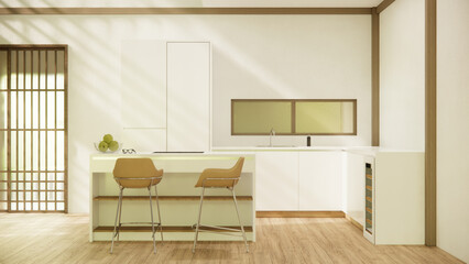 Kitchen room japanese style.