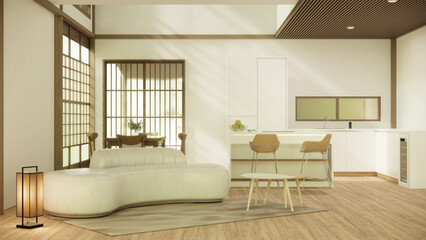 Kitchen room japanese style.