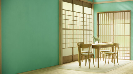 Kitchen room japanese style.