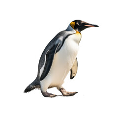 Fototapeta na wymiar penguin on transparent background