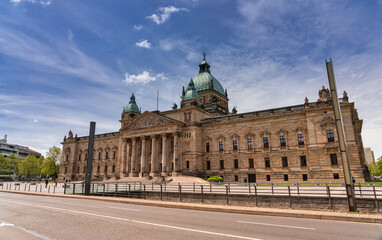 Fototapeta premium Bundesverwaltungsgericht in Leipzig