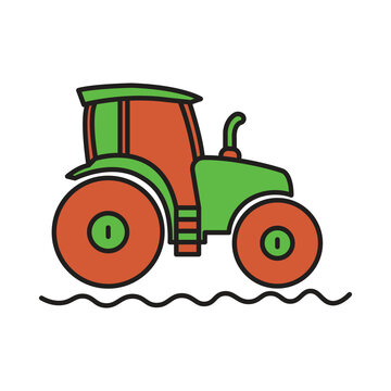 recommend clip art: tractor, cultivator, farmer, tractor icon