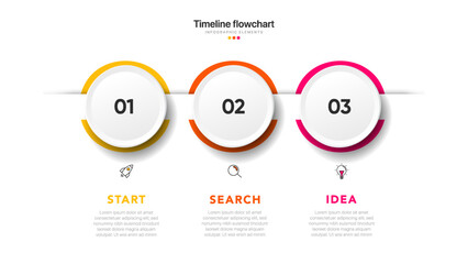Timeline infographic design with options or steps. Infographics for business concept. Can be used for presentations workflow layout, banner, process, diagram, flow chart, info graph, annual report.