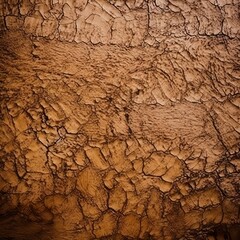 cracked texture of a brown painted wall