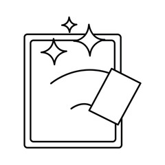 glass, cleaning, window, glass cleaning icon