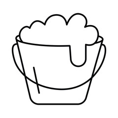 cleaning, house cleaning, bucket, water, house cleaning icon