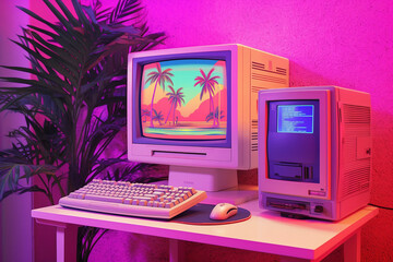 An 80s retro PC