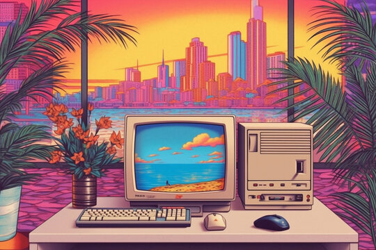 An 80s retro PC