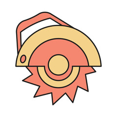 saw, electric saw, wood cutter icon